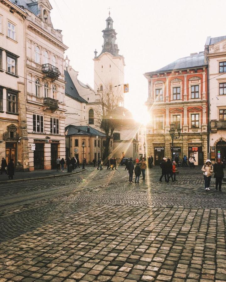 Apartament Cozy & New Furnished Flat In Old Town Of Lwów Zewnętrze zdjęcie